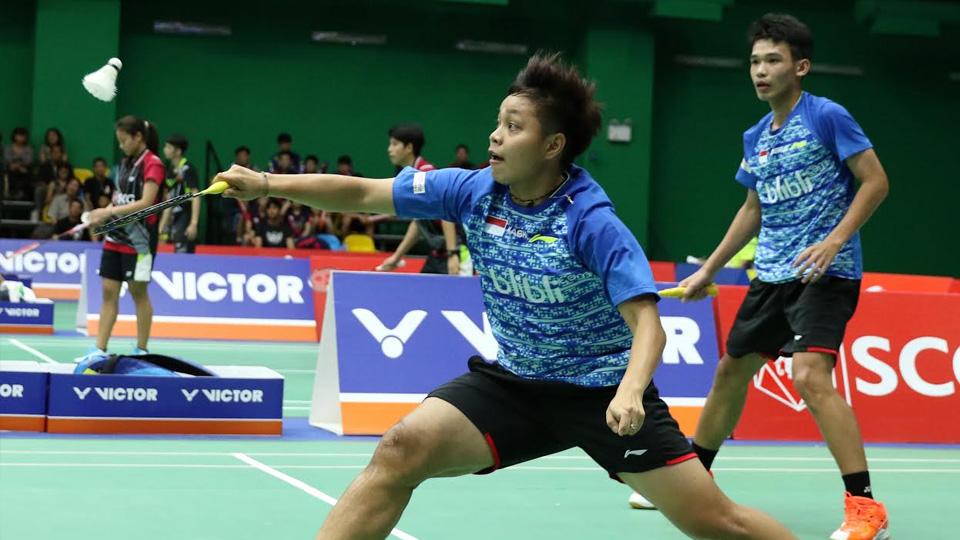 Rinov Rivaldy dan Apriani Rahayu - INDOSPORT